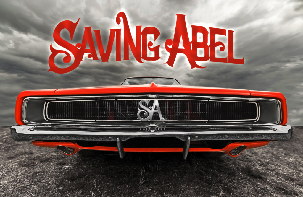 RED CAR GRAY BACKGROUND T-SHIRT DESIGN